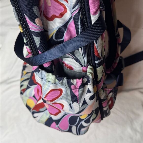 Vera Bradley Lighten Up Essential Large Backpack In Floral Mod Paisley. - Picture 5 of 7